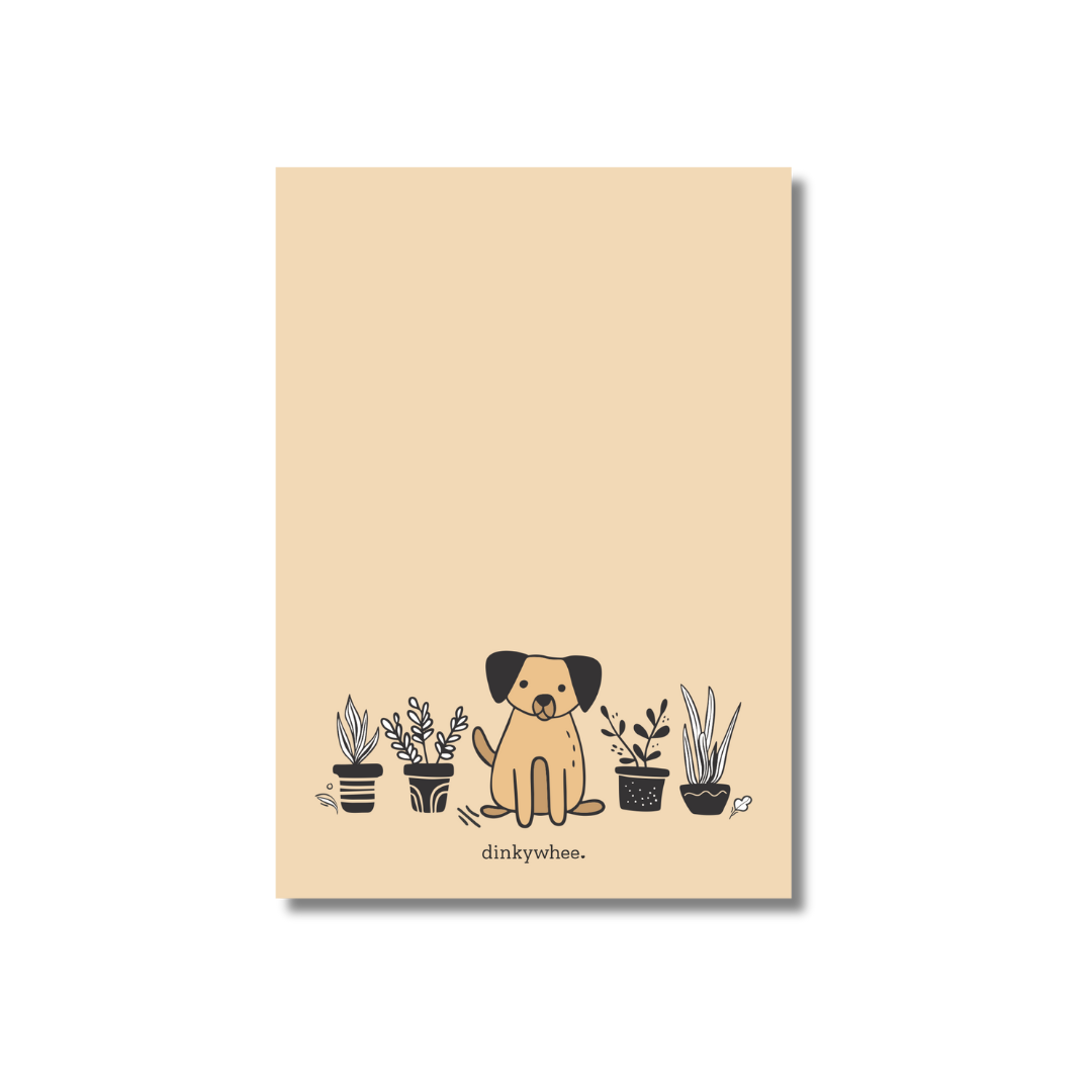 Doggie  - A6 Notepads | Tear-off notepads