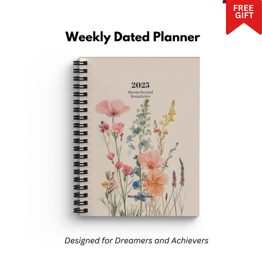 2025 Weekly Planner - BLOOMS