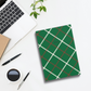 Green Checks - Soft Cover Notebooks