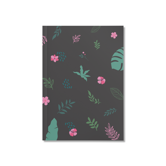 Black Wild & Free Forest - Soft Cover Notebooks - dinkywhee