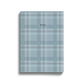 Blue Plaid Checks - Soft Cover Notebooks