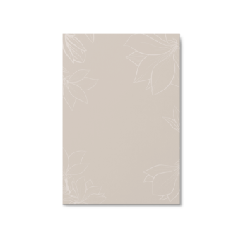 Magnolia Oatmeal - A5 Notepad | Tear-off notepad | dinkywhee