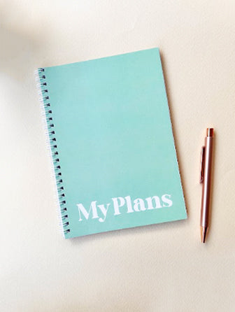 Minimalist - Green, Undated Monthly Planner