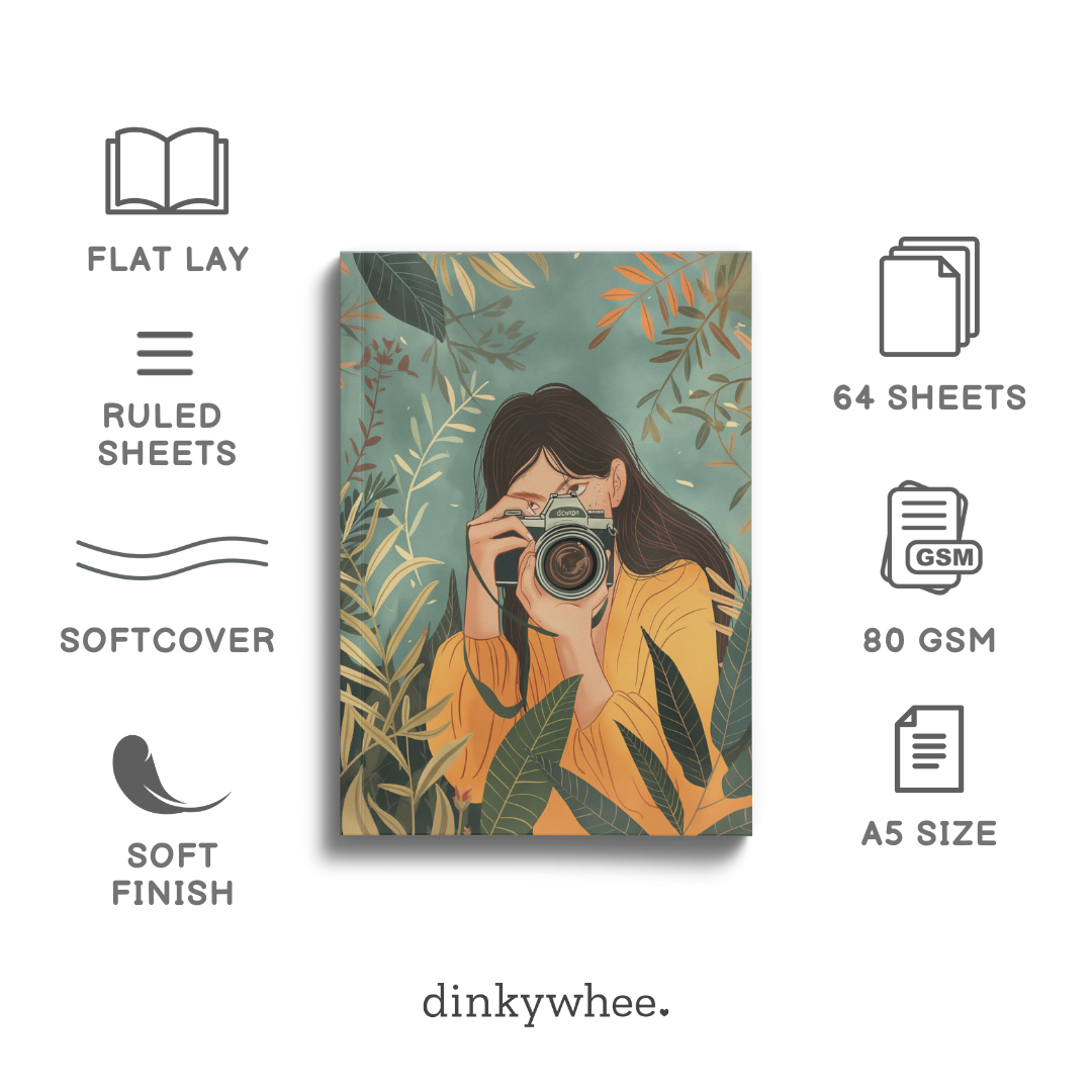 The Photographer - Soft Cover Notebooks