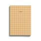 Beige Pin Checks - Soft Cover Notebooks