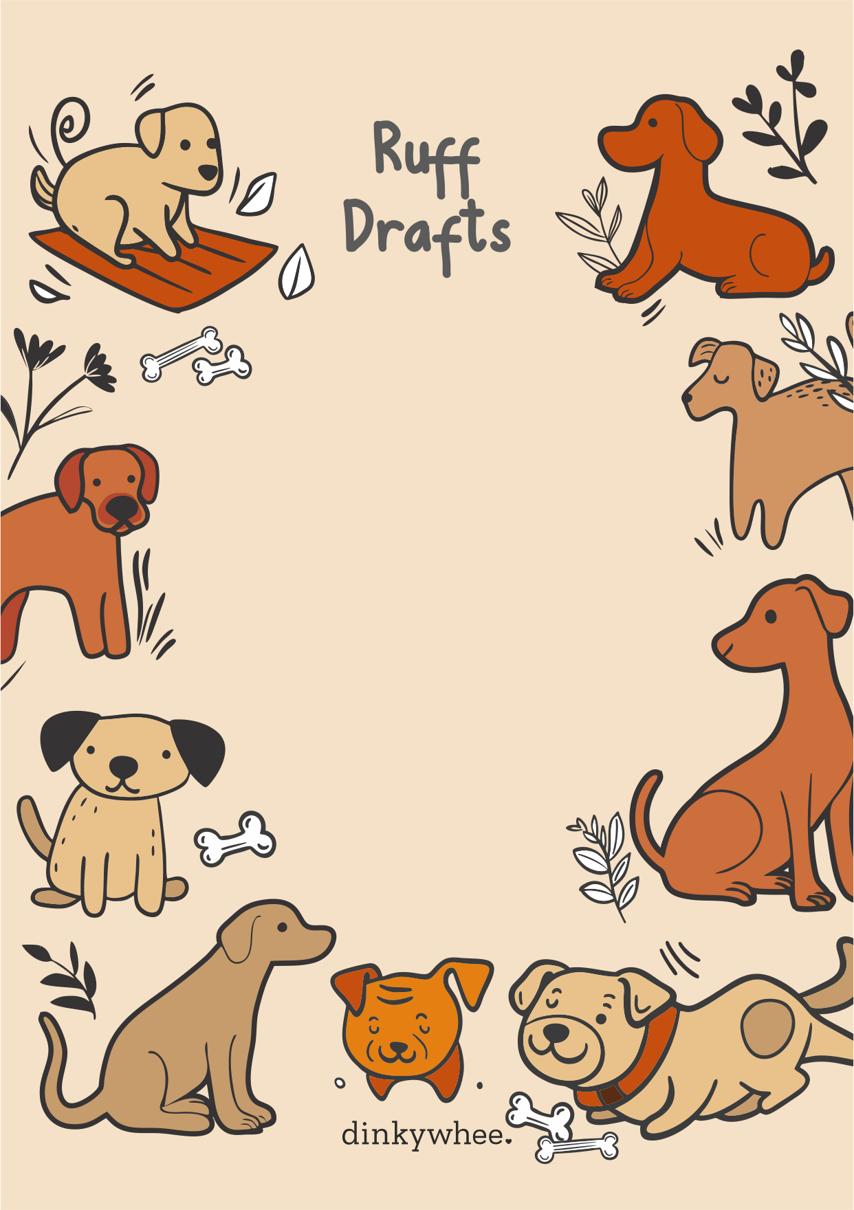 Ruff drafts  - A6 Notepads | Tear-off notepads