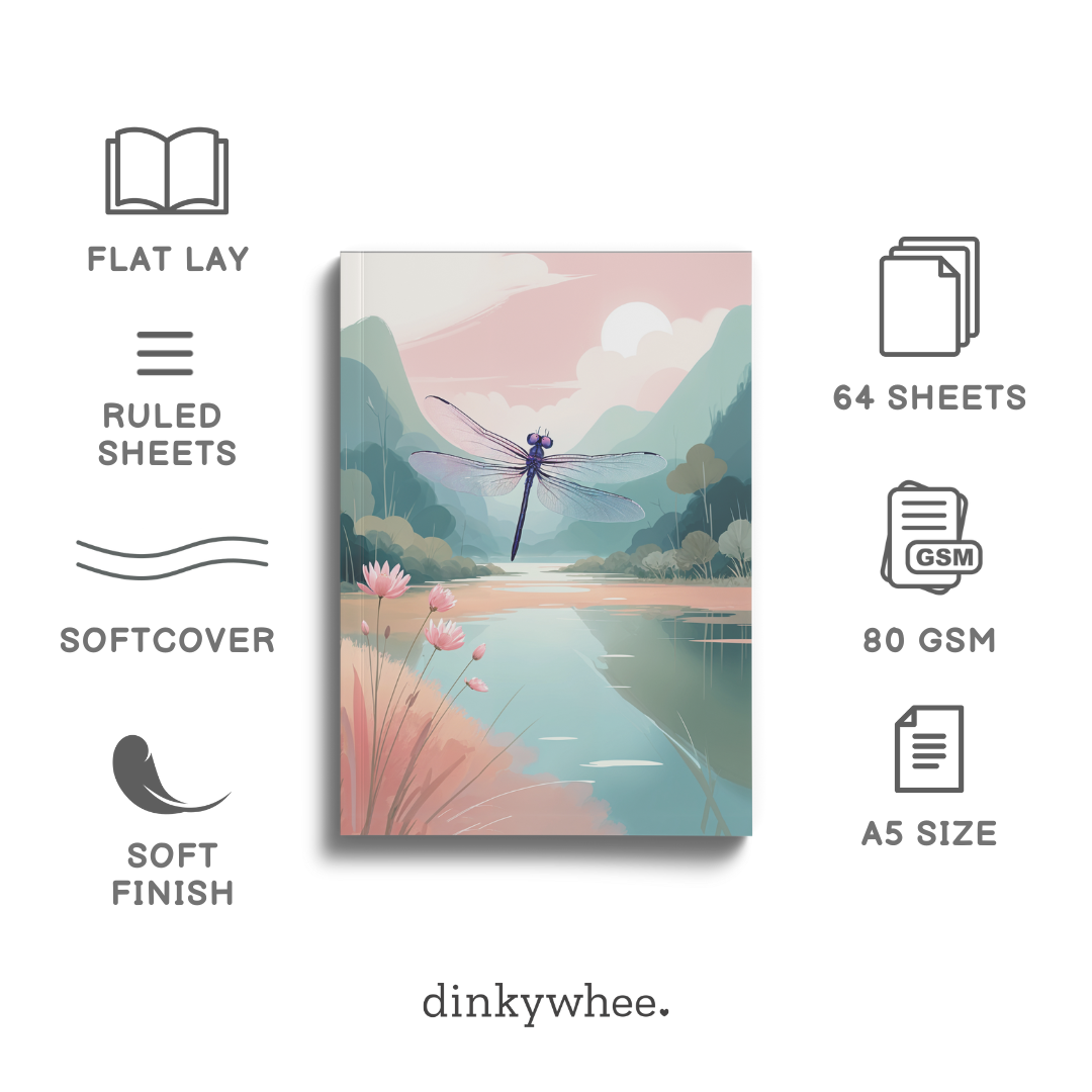 Dragonfly - Soft Cover Notebooks