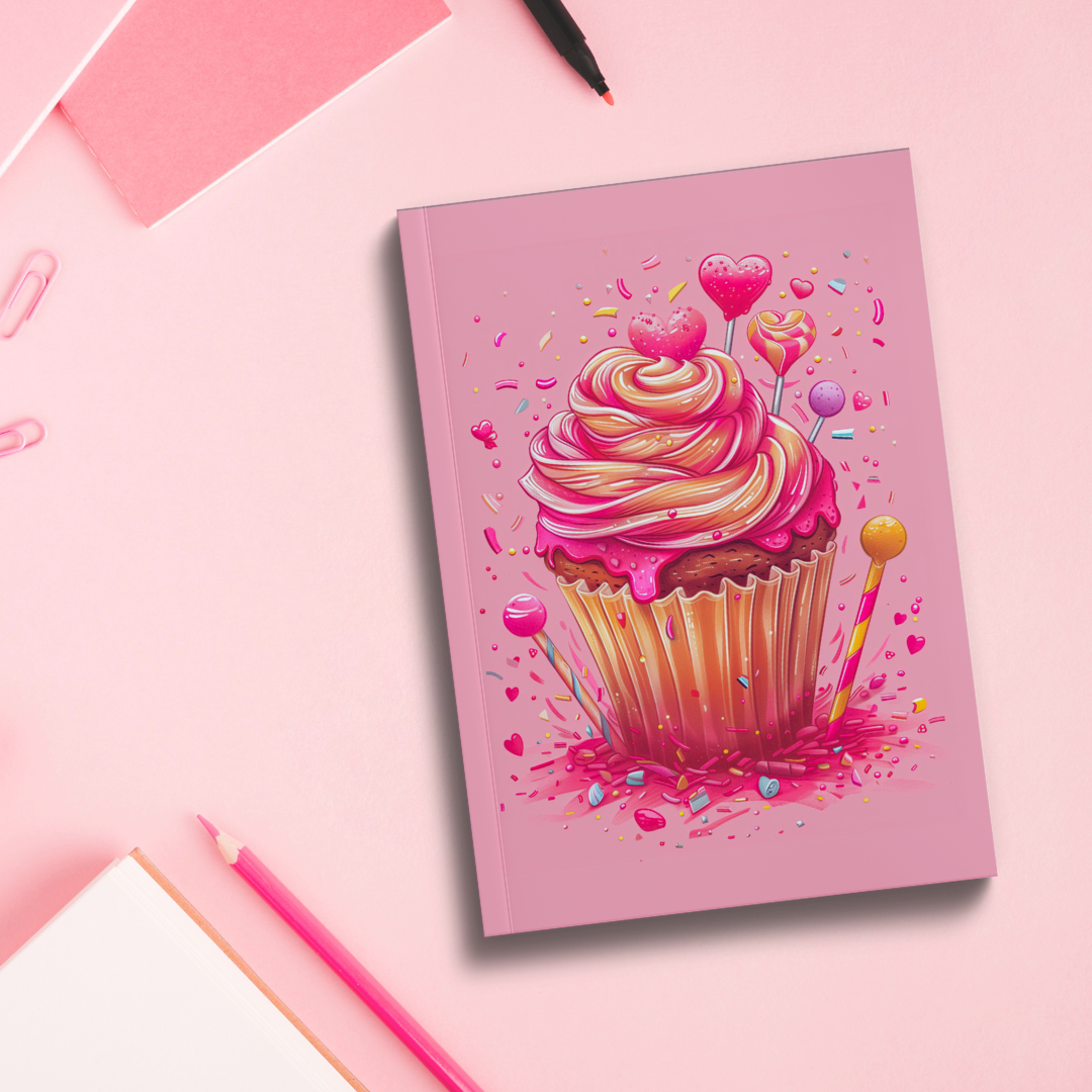 Cupcake 1.0 - Soft Cover Notebooks