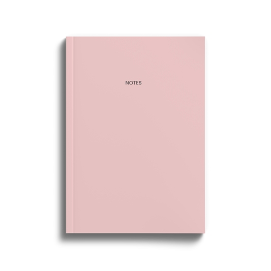 Pink ( Pastel ) - Soft Cover Notebooks