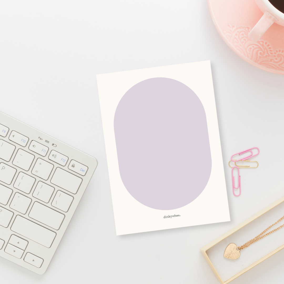 Lavender Dream - A6 Notepads | Tear-off notepads