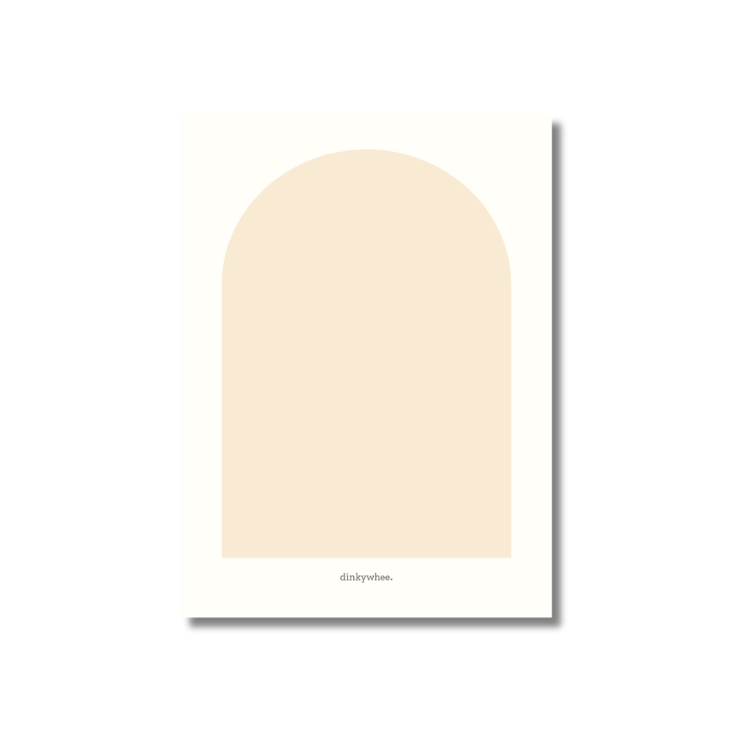 Beige Dream - A6 Notepads | Tear-off notepads