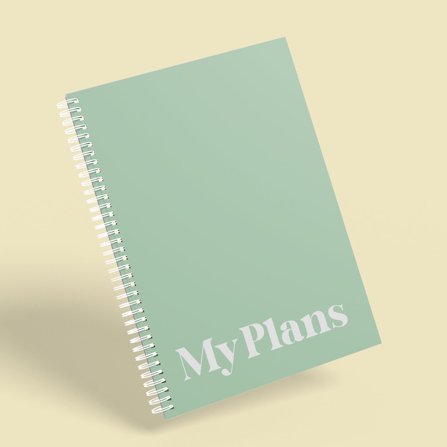 Minimalist - Green, Undated Monthly Planner