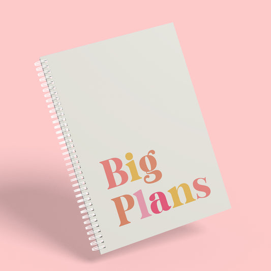 Her Verse - Big Plans, Undated Monthly Planner