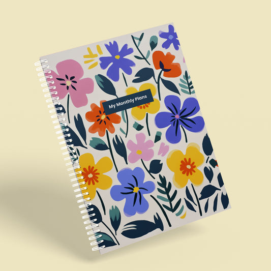 Her Verse - Blossom, Undated Monthly Planner