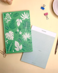Serenity set | Hardcover notebook & Notepad set