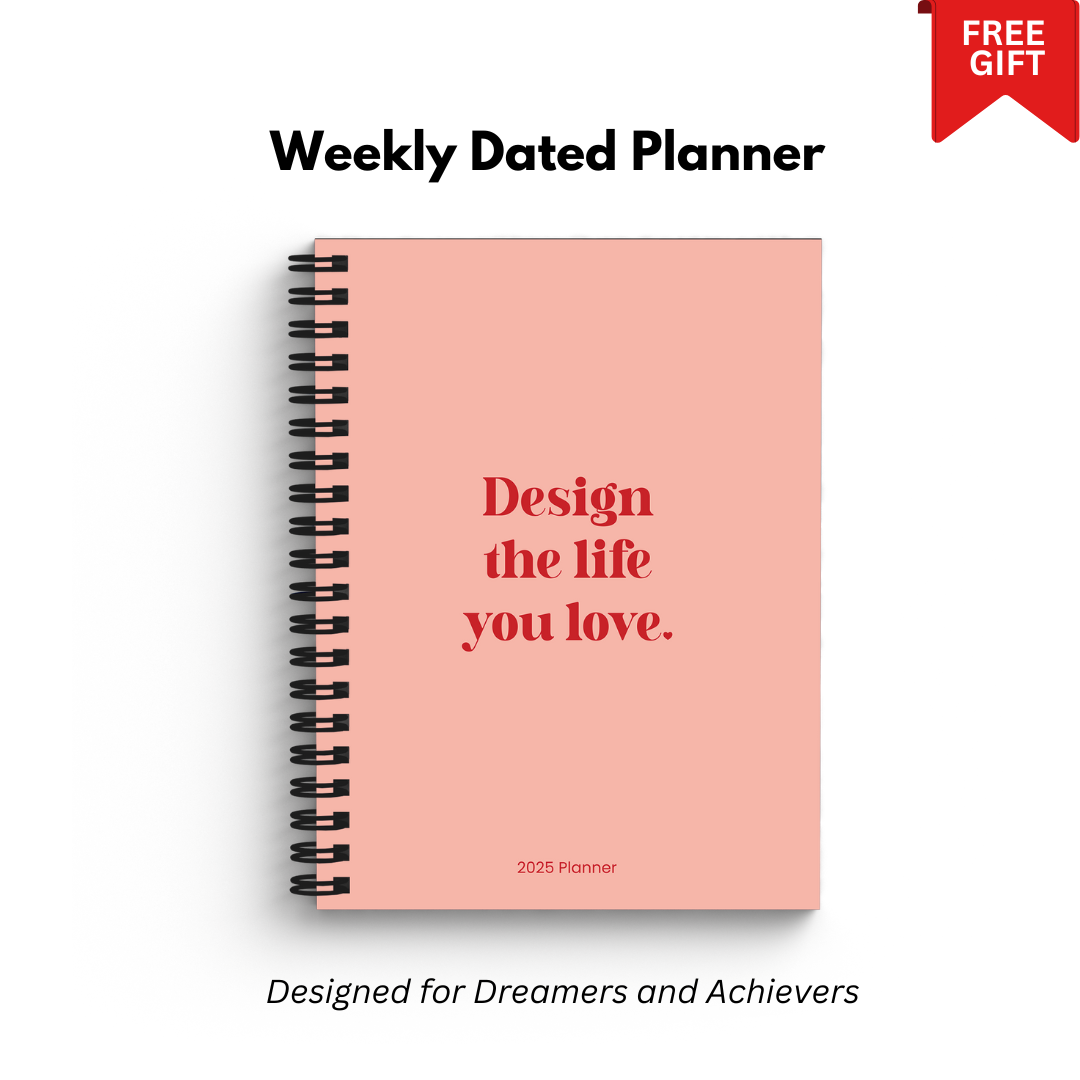 2025 Weekly Planner - DESIGN LIFE