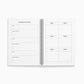 Minimalist - Blue, Undated Monthly Planner