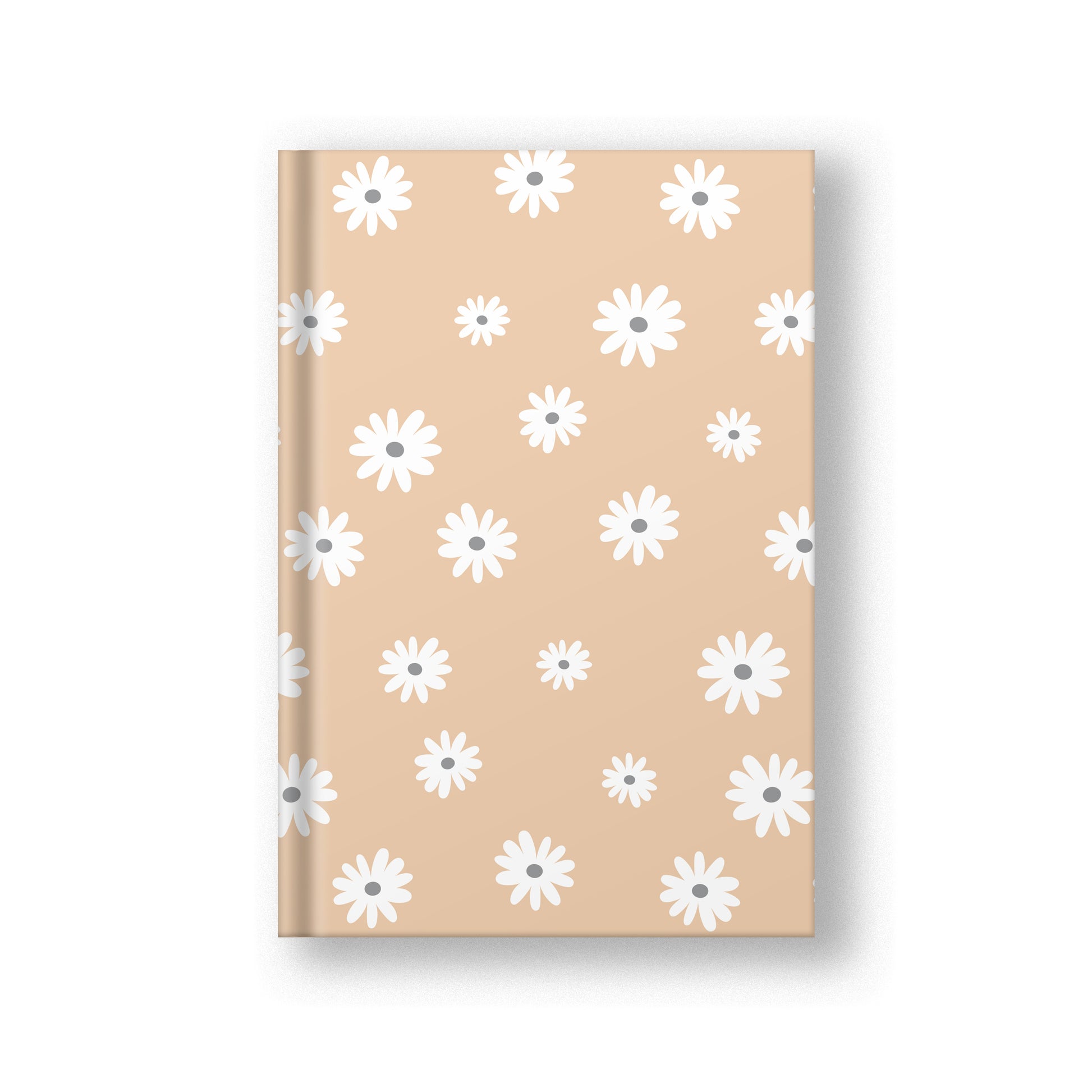 Daisy on sand - A5 Hardcover Notebook | dinkywhee