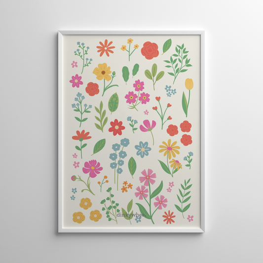 Garden Fest Wall Art | Art frames | dinkywhee