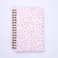 dinkywhee Pink Dalmatian - A5 Hardcover Wiro Notebook