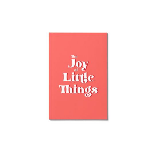 dinkywhee The Joy of Little Things - Soft Cover Notebooks