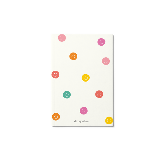 Groovy Little Smiles - Retro A5 Soft Cover Notebooks - dinkywhee